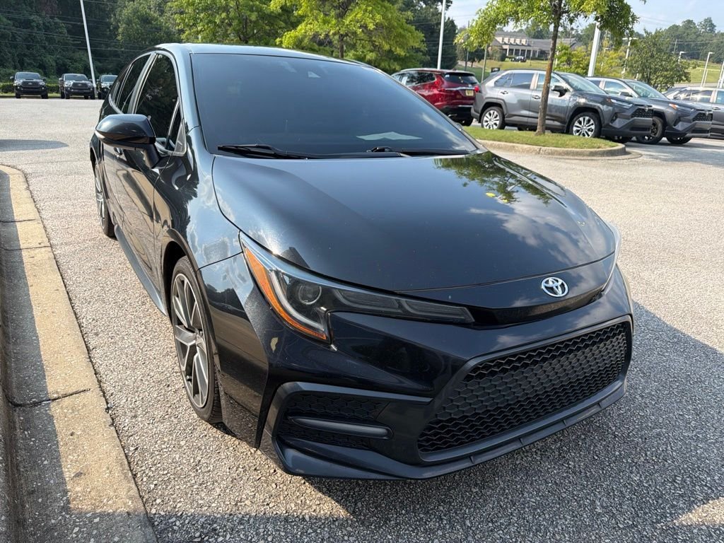 Used 2021 Black Toyota SE image 4