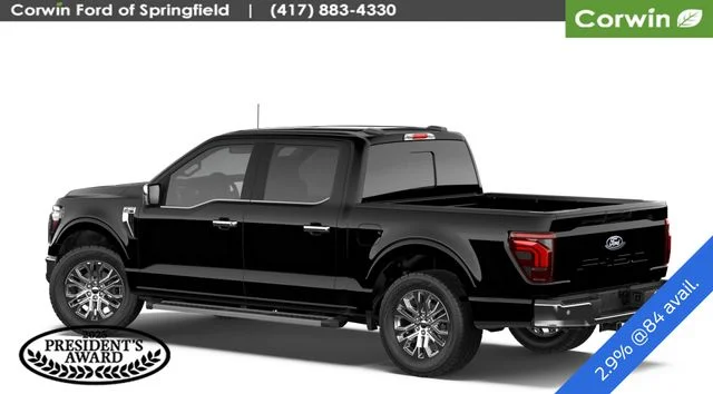 New 2026 Agate Black Metallic Ford Lariat® image 2