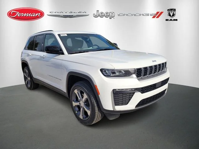 New 2026 Bright White Clear-Coat Exterior Paint Jeep Limited image 1