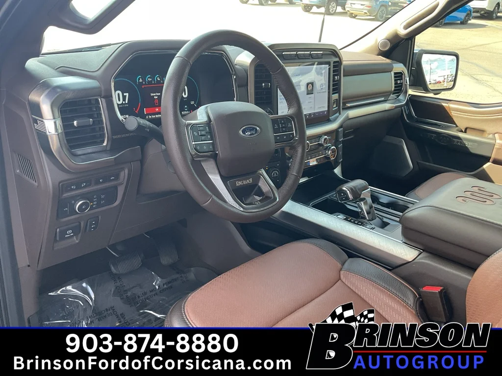 Used 2022 Agate Black Metallic Ford King Ranch image 27