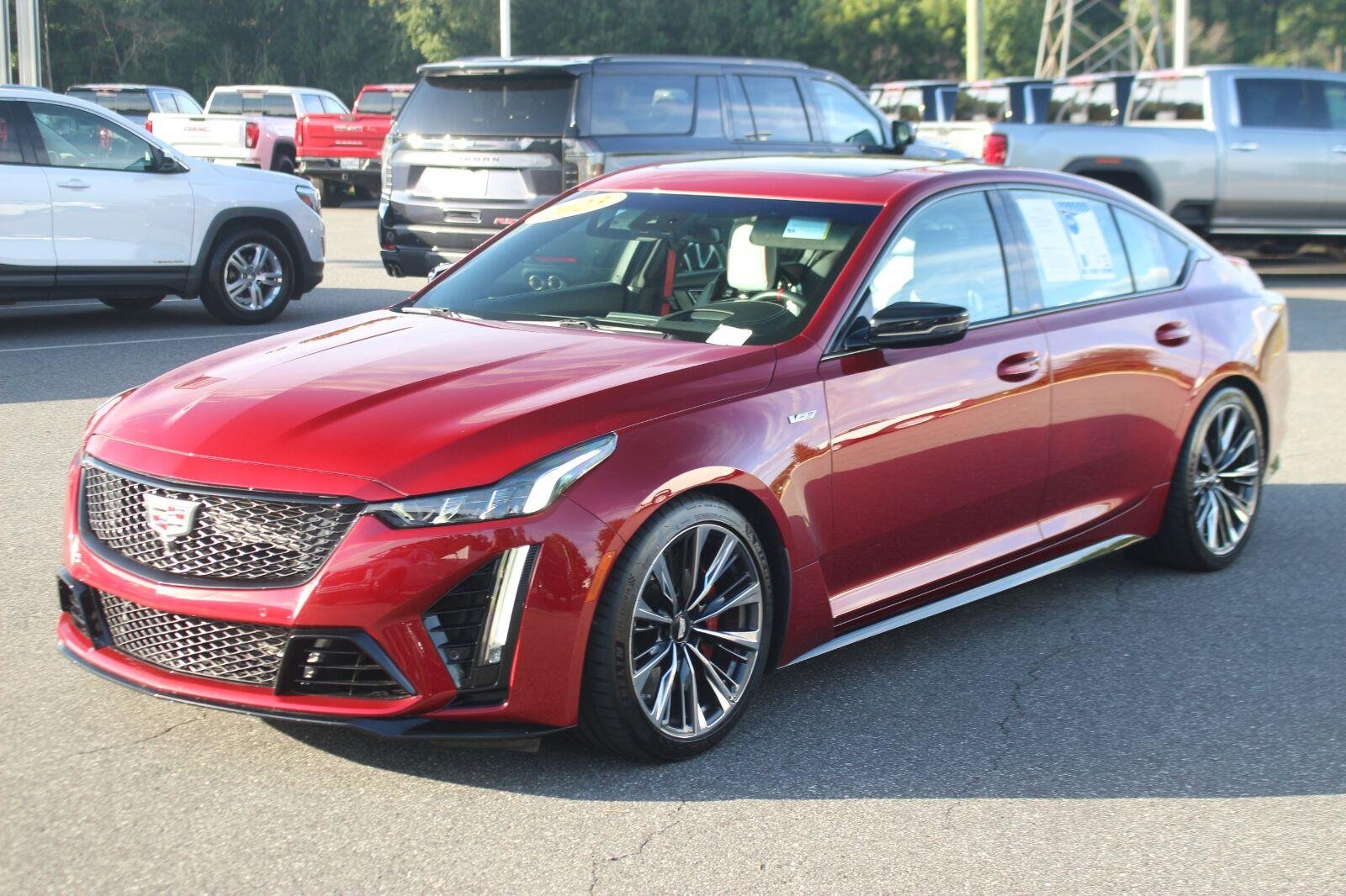 Used 2023 Radiant Red Tintcoat Cadillac V-Series Blackwing image 3