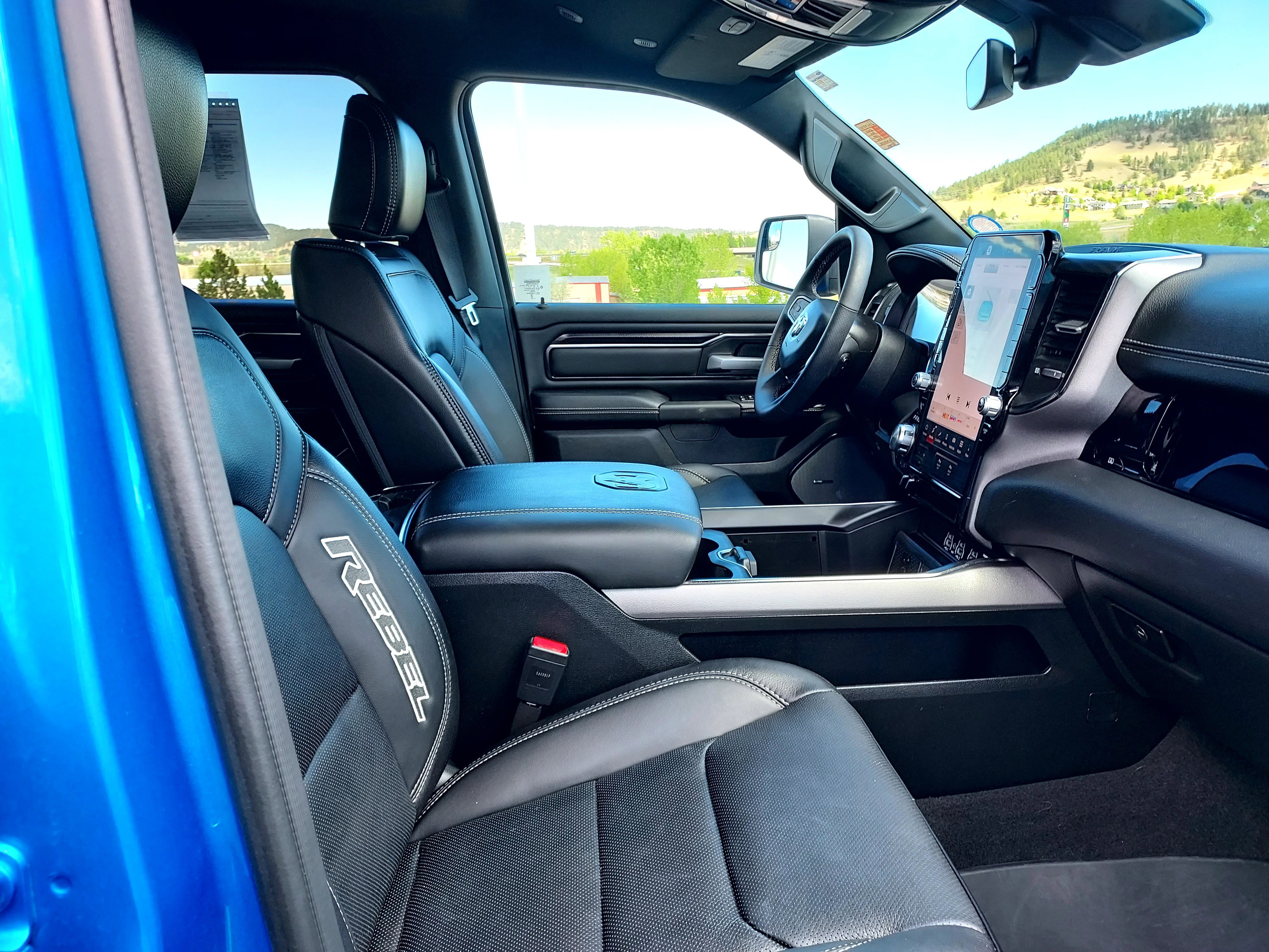 Used 2025 Hydro Blue Pearlcoat Ram Rebel image 25