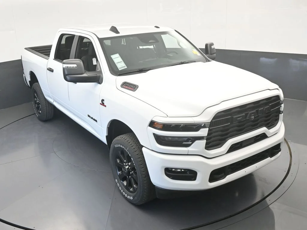 New 2026 Bright White Clear-Coat Exterior Paint RAM Big Horn image 50