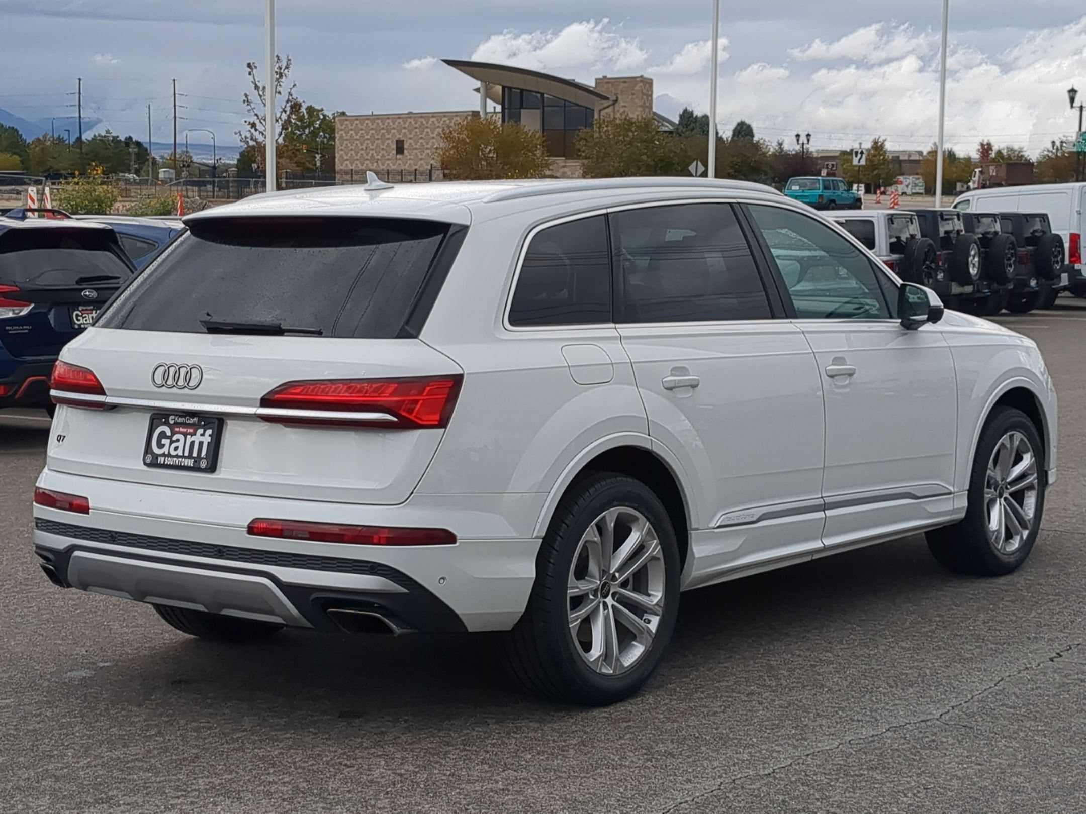 Used 2025 White Audi Premium Plus image 3