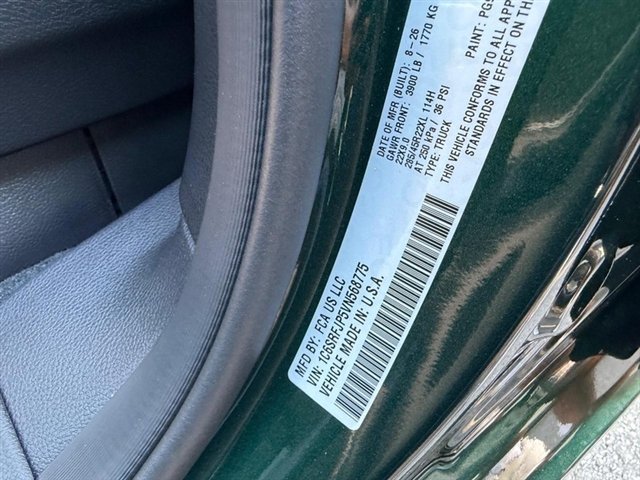 New 2027 Serrano-Green Metallic Exterior Paint RAM Laramie image 24