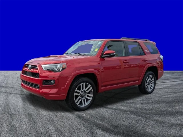 Certified Used 2023 Barcelona Red Metallic Toyota TRD Sport image 8