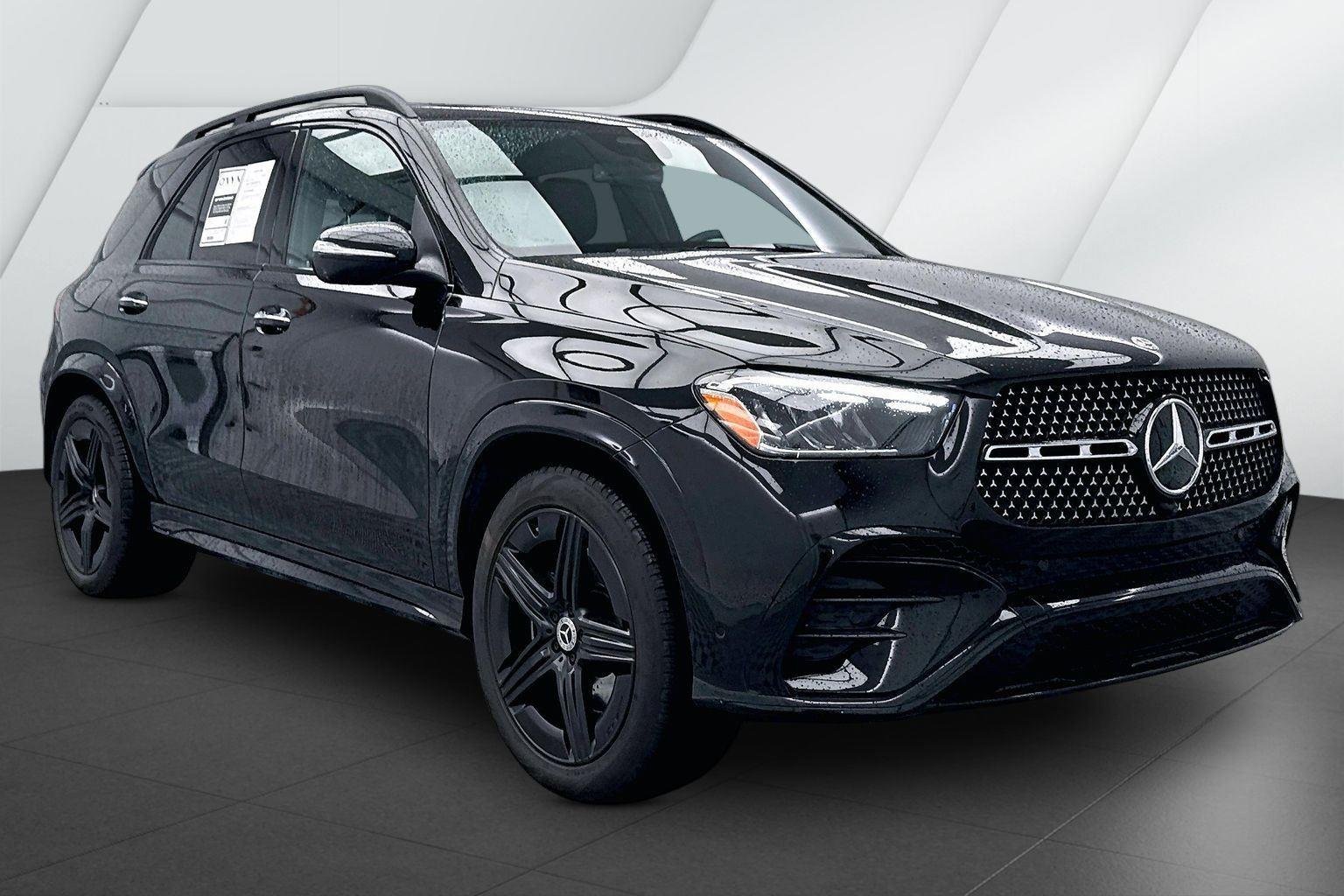 Used 2024 Obsidian Black Metallic Mercedes-Benz GLE 580 image 1