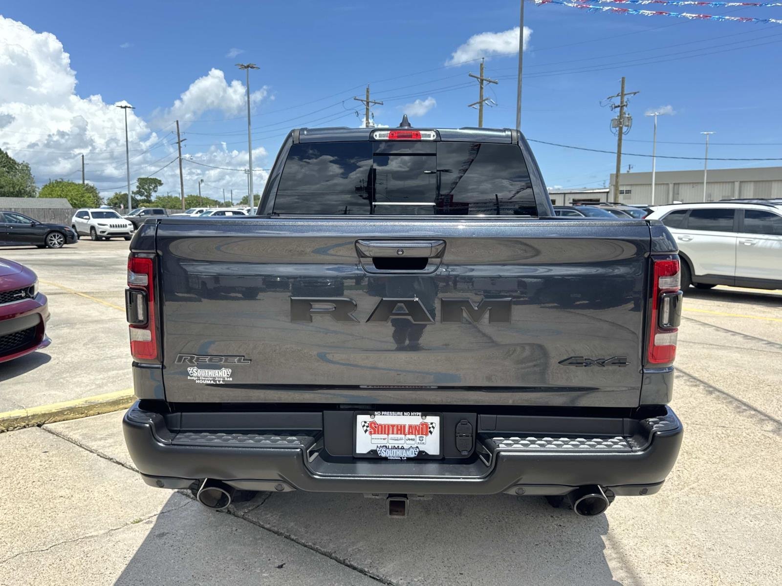 Used 2021 Maximum Steel Metallic Clearcoat Ram Rebel image 6