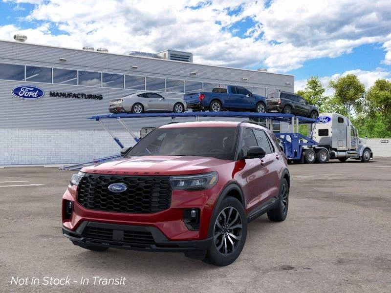 New 2026 Rapid Red Metallic Tinted Clearcoat Ford ST-Line image 3