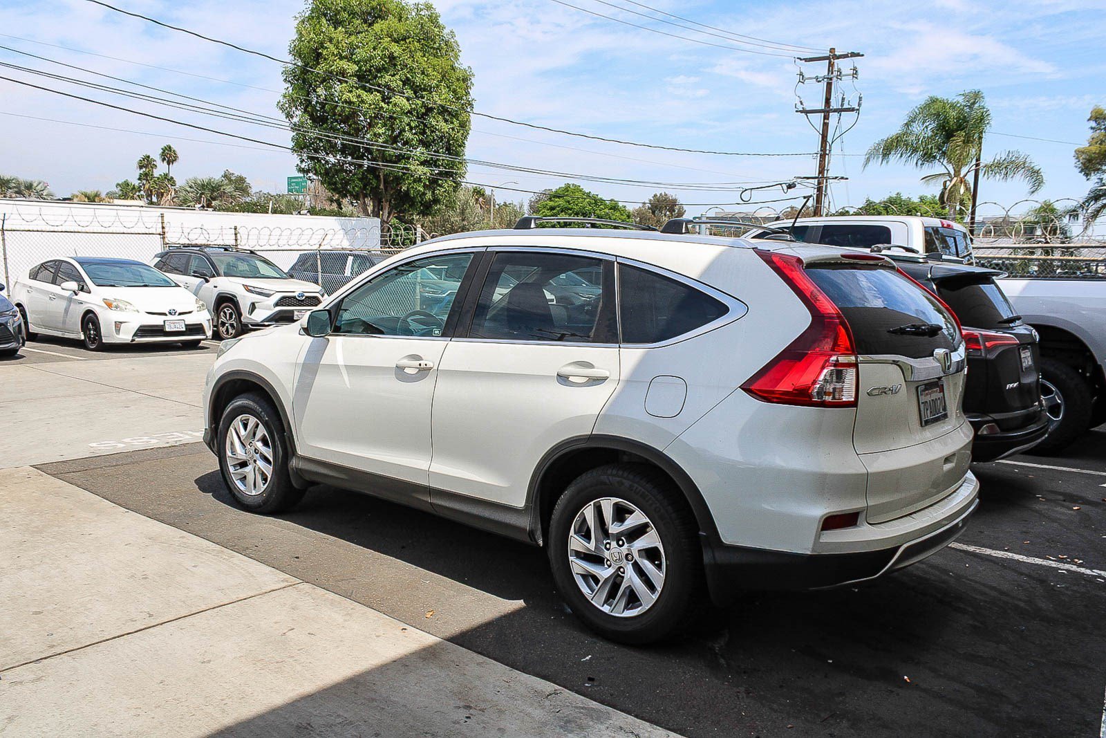 Used 2015 White Diamond Pearl Honda EX-L image 7