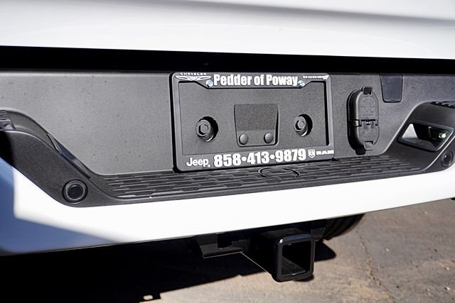 New 2026 Bright White Clear-Coat Exterior Paint RAM Big Horn Night Edition image 20