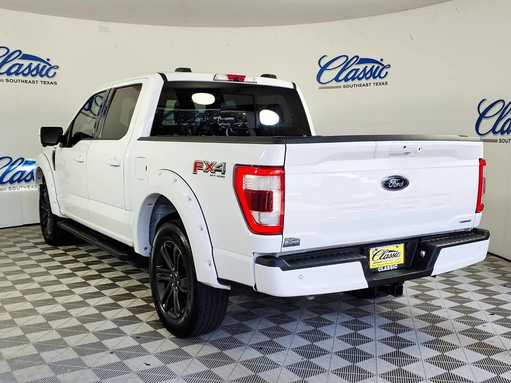 Used 2021 White Ford Lariat image 2
