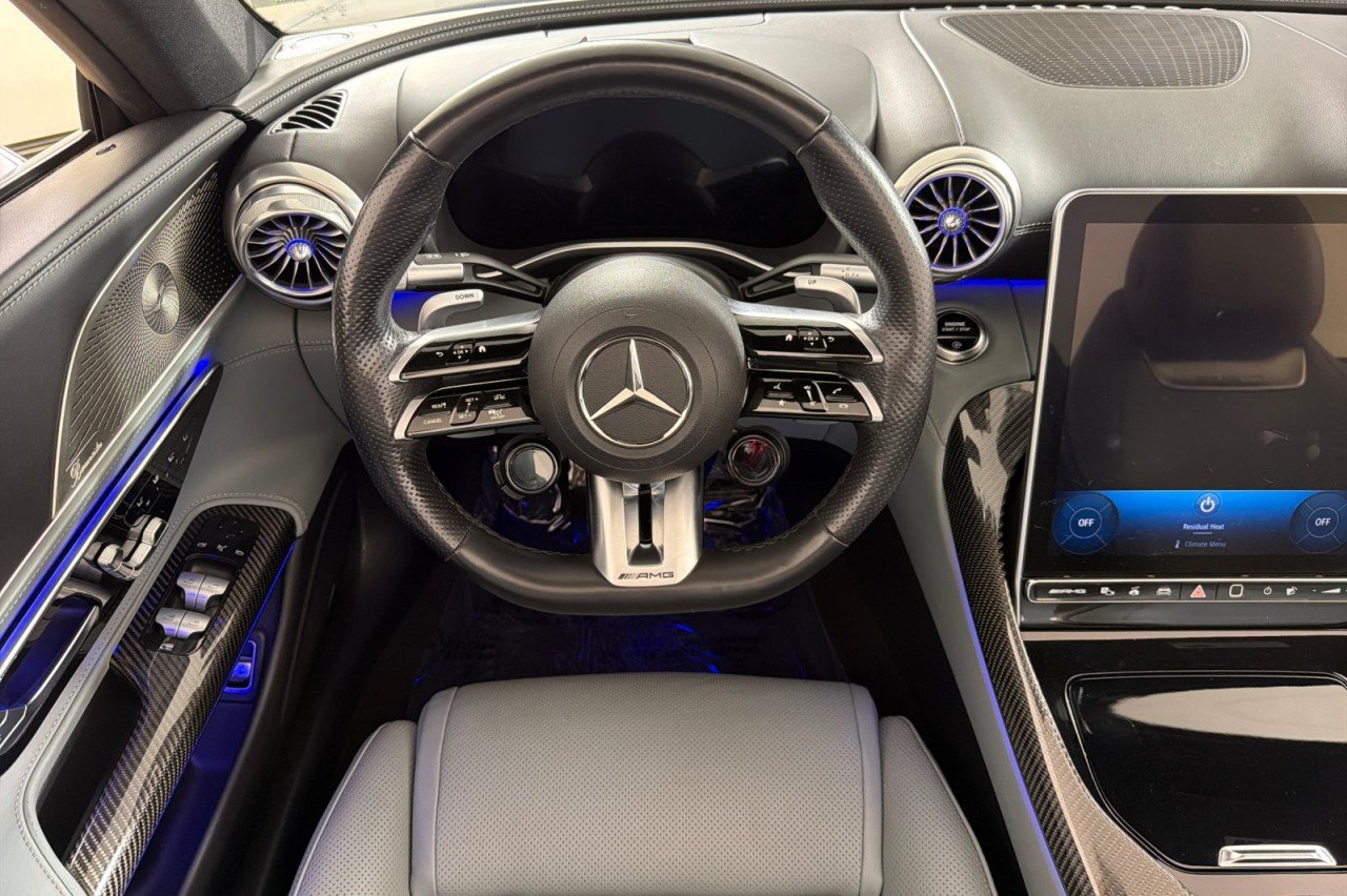 Certified Used 2022 MANUFAKTUR Alpine Grey Mercedes-Benz AMG® SL 55 image 14