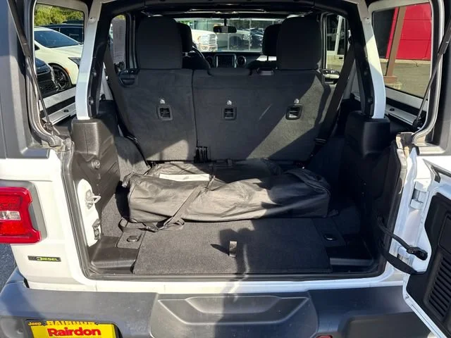 Used 2020 Bright White Clearcoat Jeep Unlimited Sport Altitude image 12
