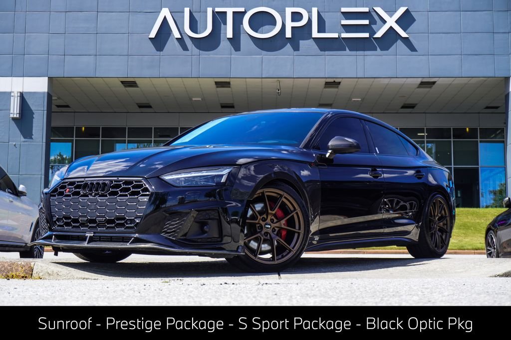 Used 2021 Black Audi Prestige image 1