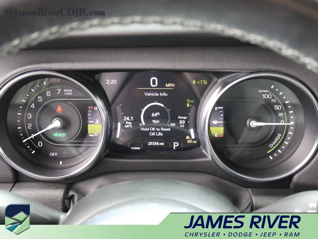 Used 2023 Black Jeep Sahara 4xe image 28