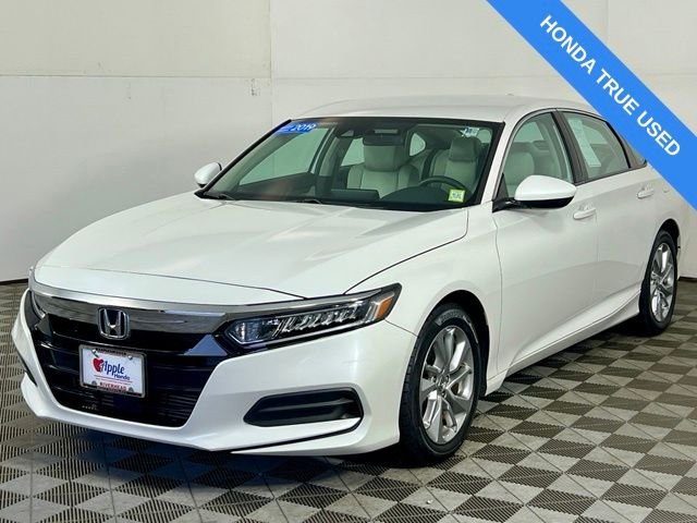 Certified Used 2019 Platinum White Pearl Honda LX image 3