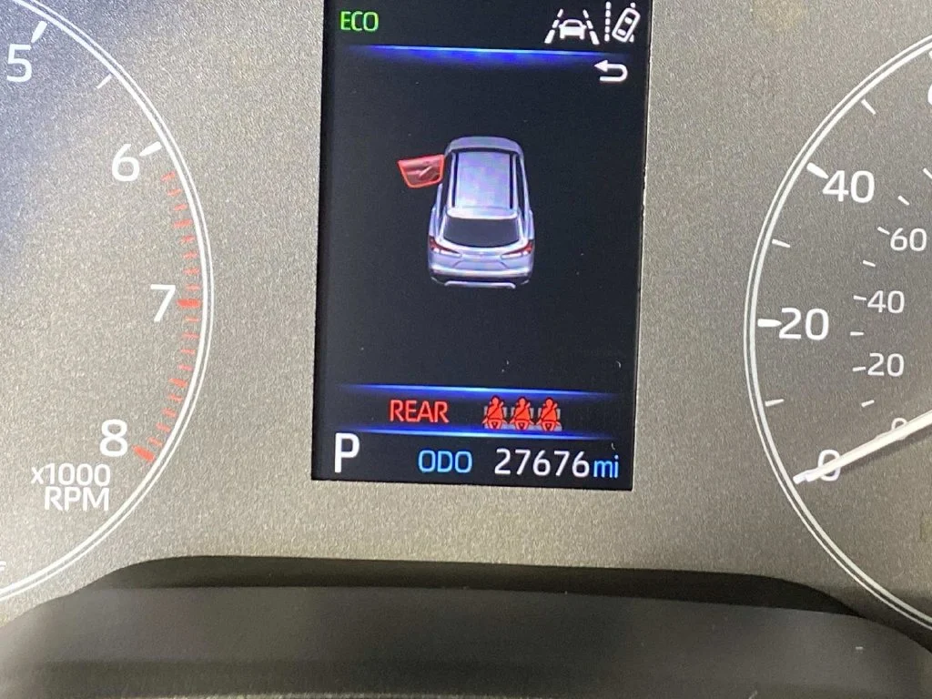 Used 2024 Silver Toyota Hybrid SE image 19