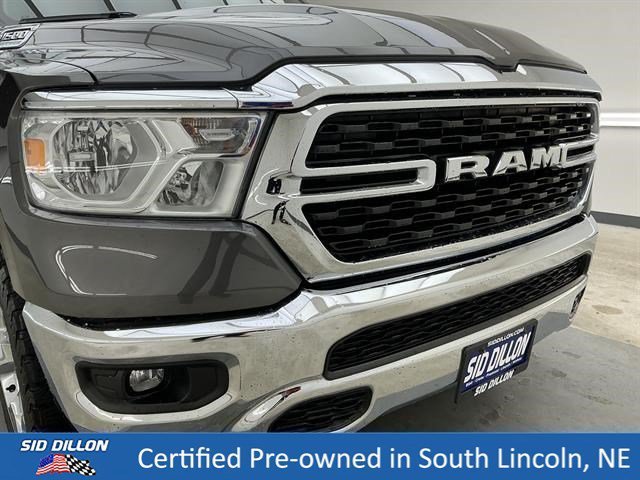 Used 2023 Granite Crystal Metallic Clearcoat Ram Big Horn image 25