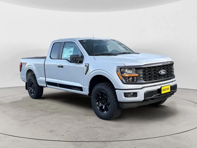 New 2025 White Metallic Ford STX image 7