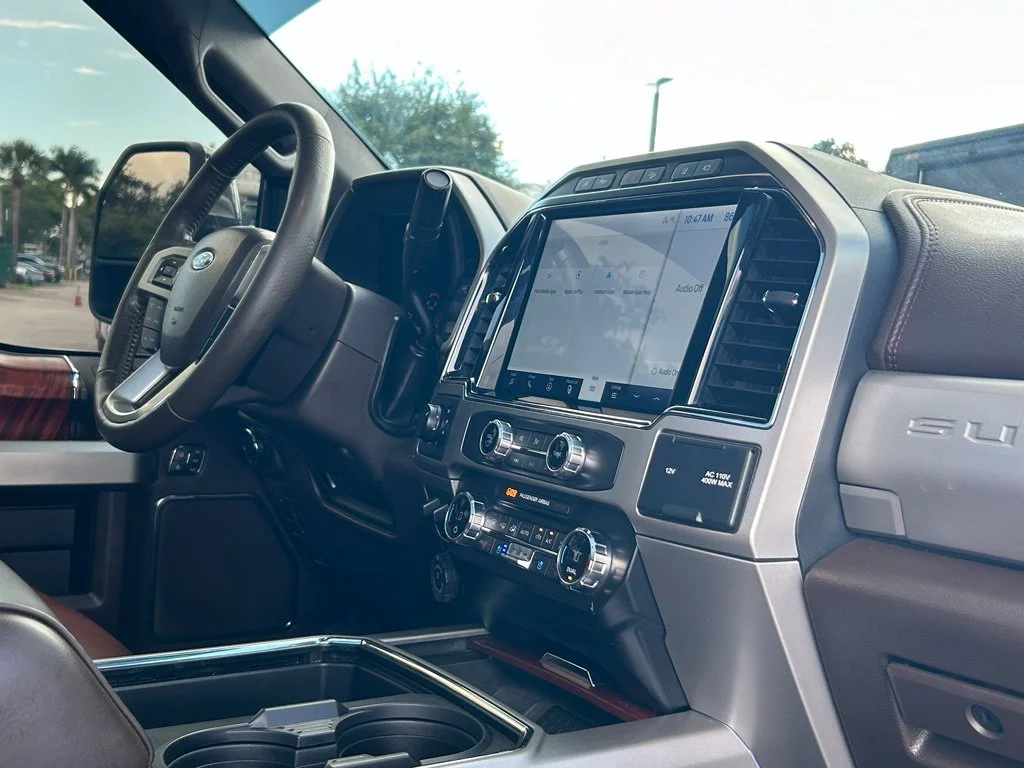 Used 2022 Blue Metallic Ford King Ranch image 31