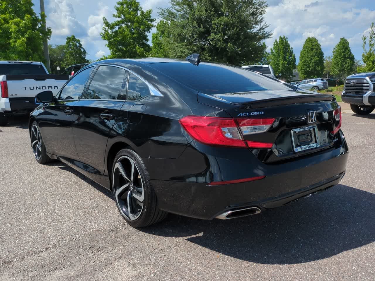 Used 2021 Crystal Black Pearl Honda Sport image 4