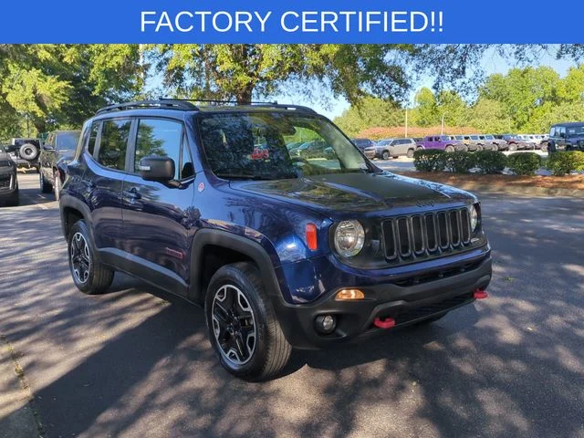Used 2017 Blue Jeep Trailhawk image 7