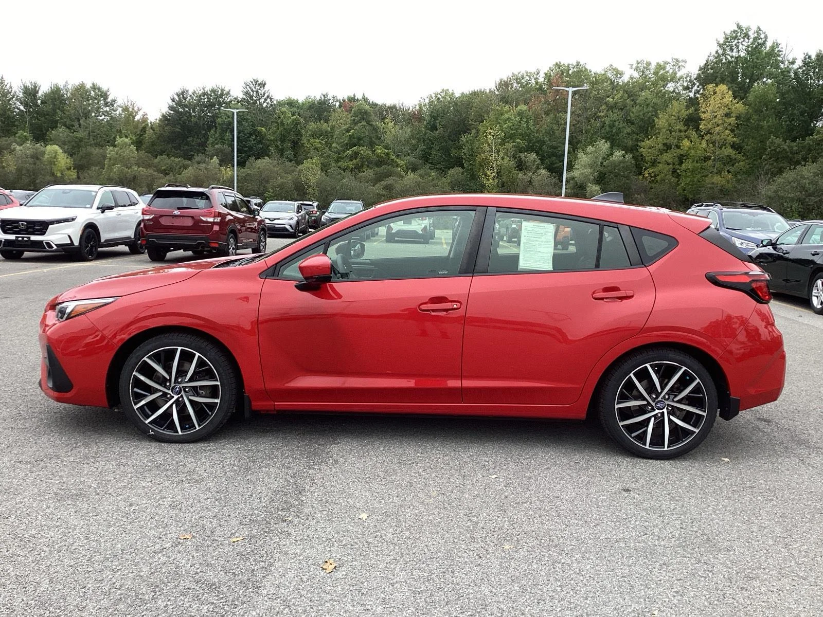 Used 2024 Pure Red Subaru Sport image 4