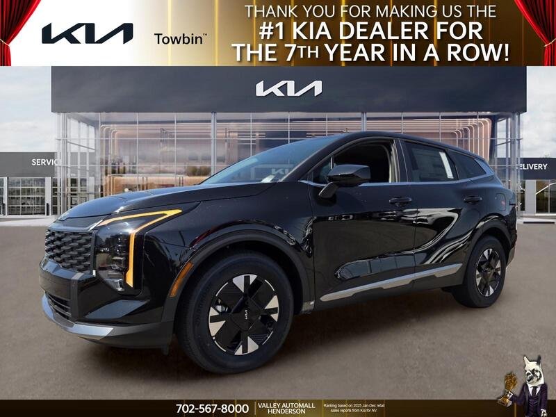 Fusion Black 2026 Kia Sportage Hybrid SUV / Crossover Front-Wheel Drive 