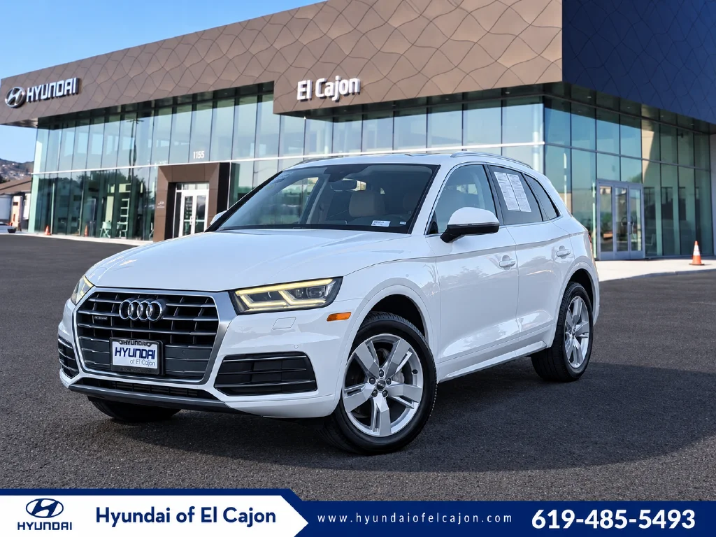 Used 2018 White Audi 2.0T image 1