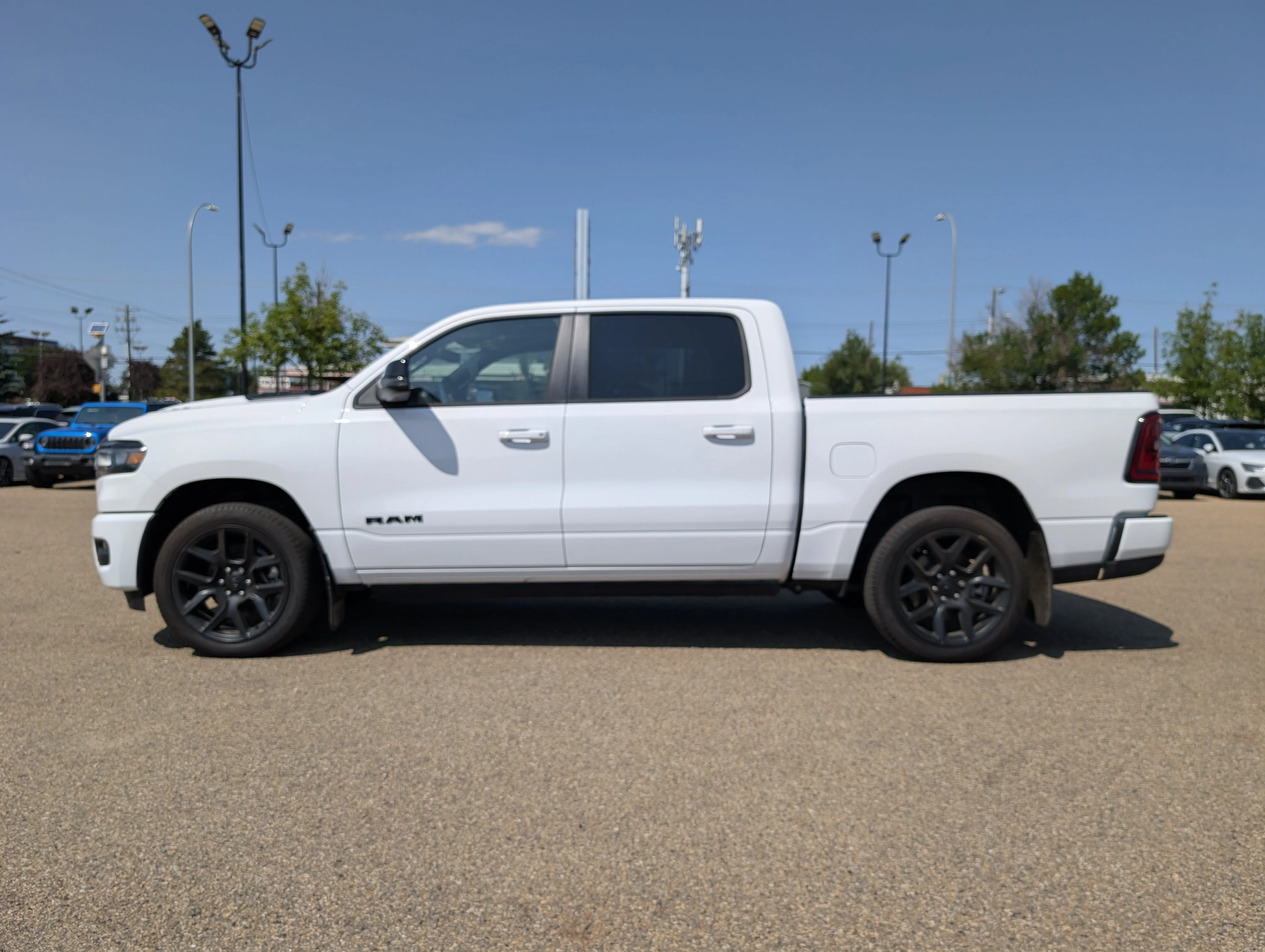 New 2025 Bright White Ram Sport image 3