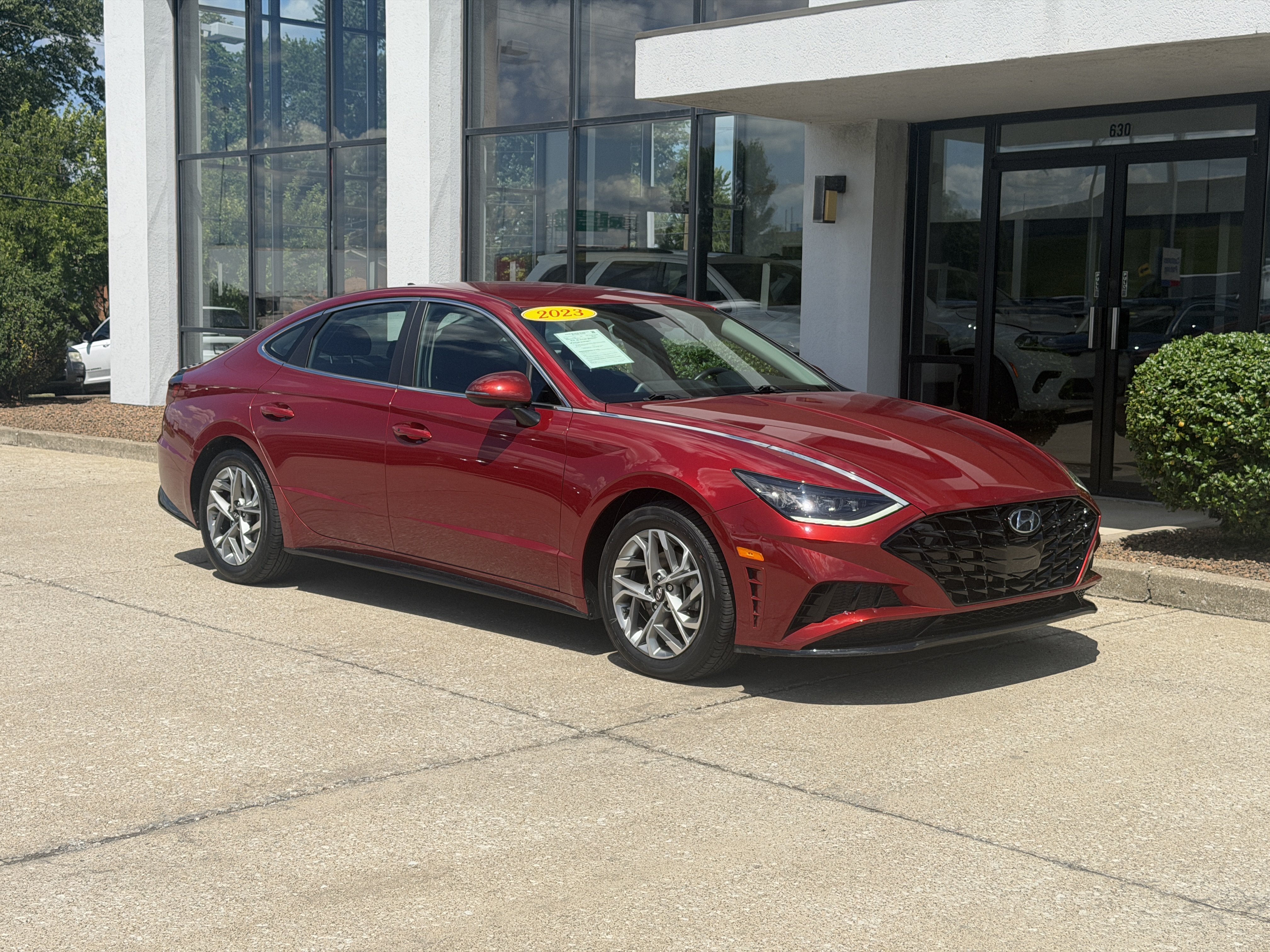 Used 2023 Hyundai Sonata SEL with VIN KMHL64JA8PA312299 for sale in Jeffersonville, IN