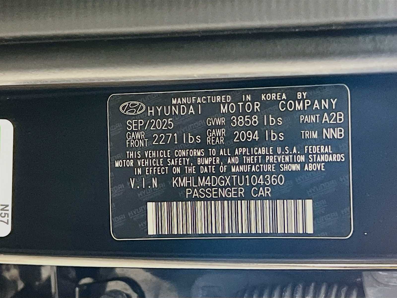 Used 2026 Abyss Black Hyundai SEL Sport image 30