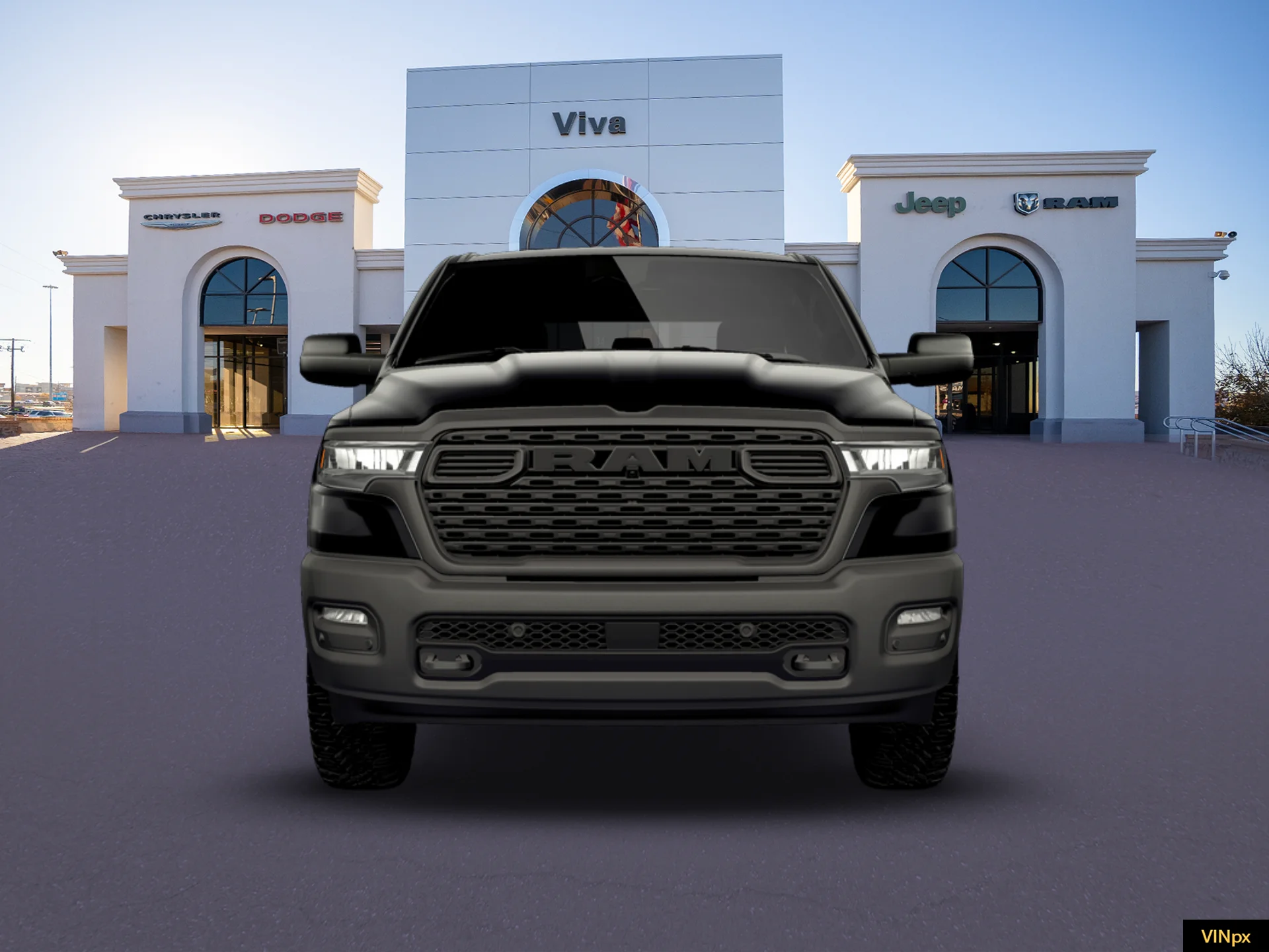 New 2026 Diamond Black Crystal Pearl-Coat Exterior Paint RAM  image 12
