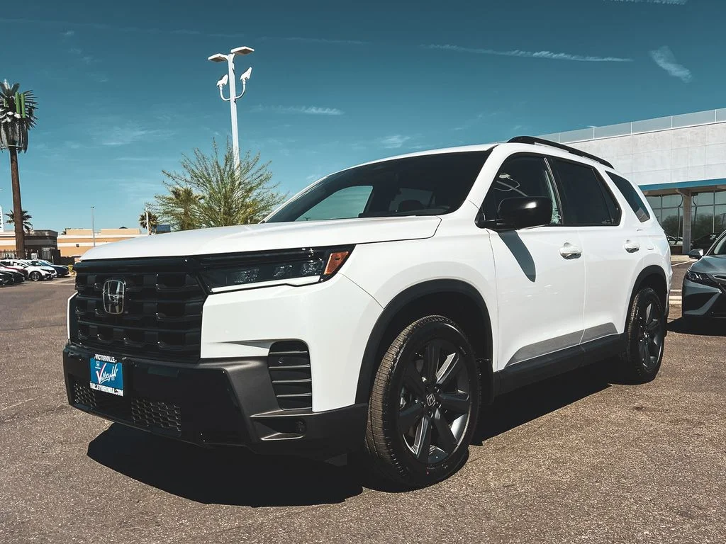 New 2026 Platinum White Pearl Honda Sport image 7