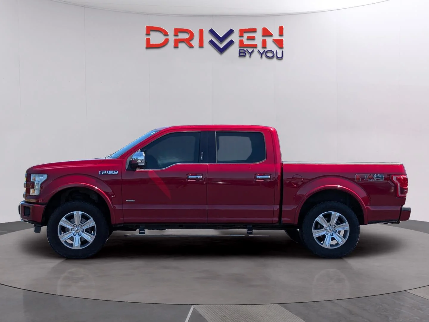 Used 2016 Ruby Red Metallic Tinted Clearcoat Ford Platinum image 2