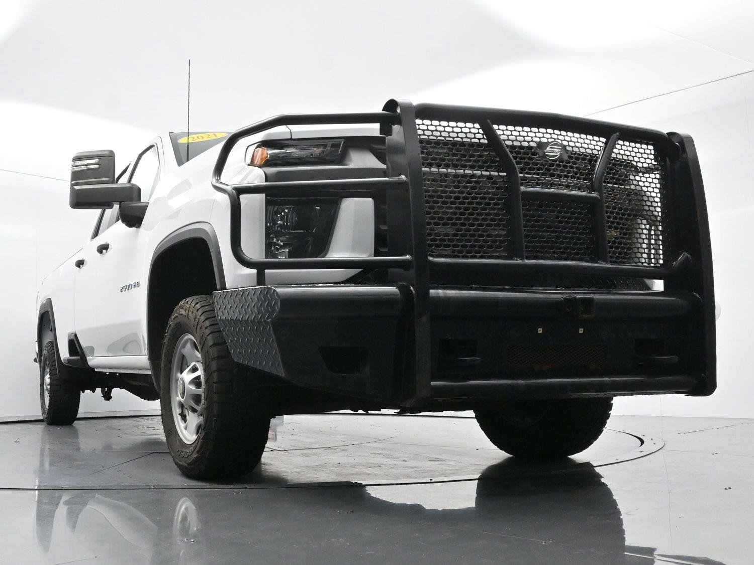 Used 2021 SUMMIT WHITE Chevrolet Work Truck image 40