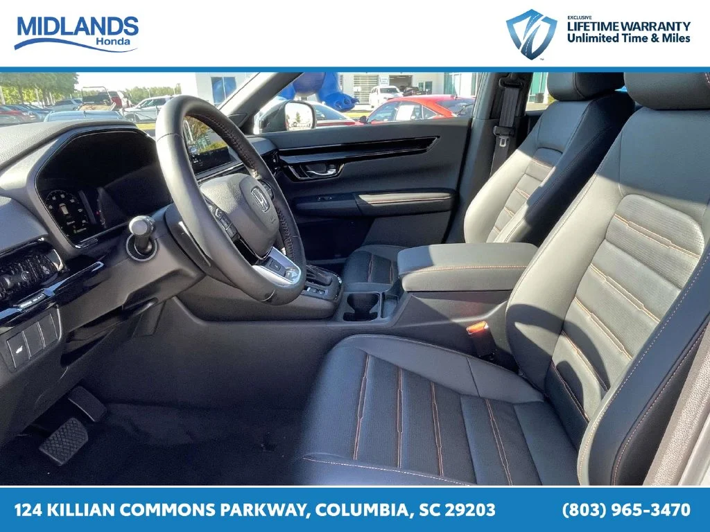 New 2027 Meteorite Gray Metallic Honda Sport Touring Hybrid AWD image 15