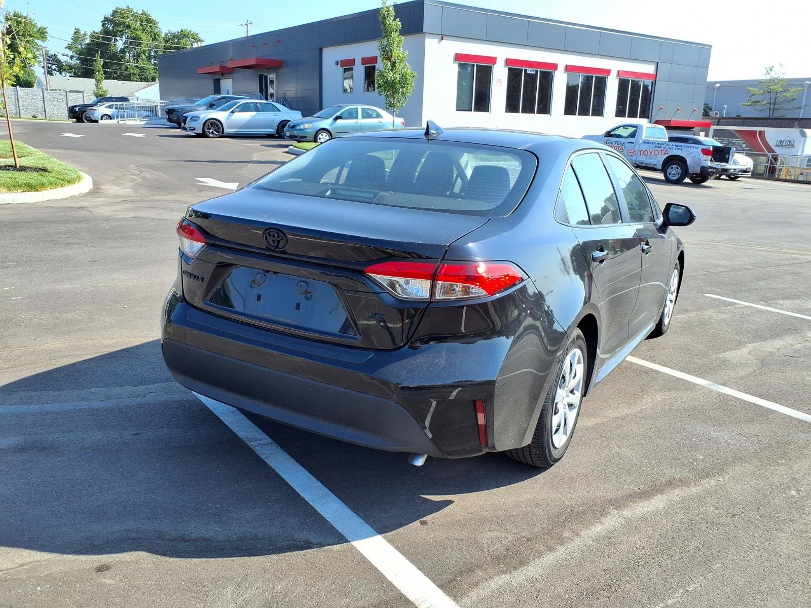 Certified Used 2024 Midnight Black Metallic Toyota LE image 4