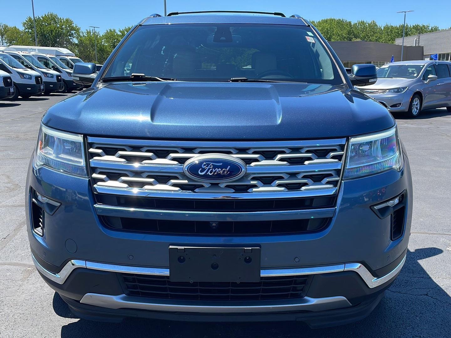 Certified Used 2018 Blue Ford Limited image 8