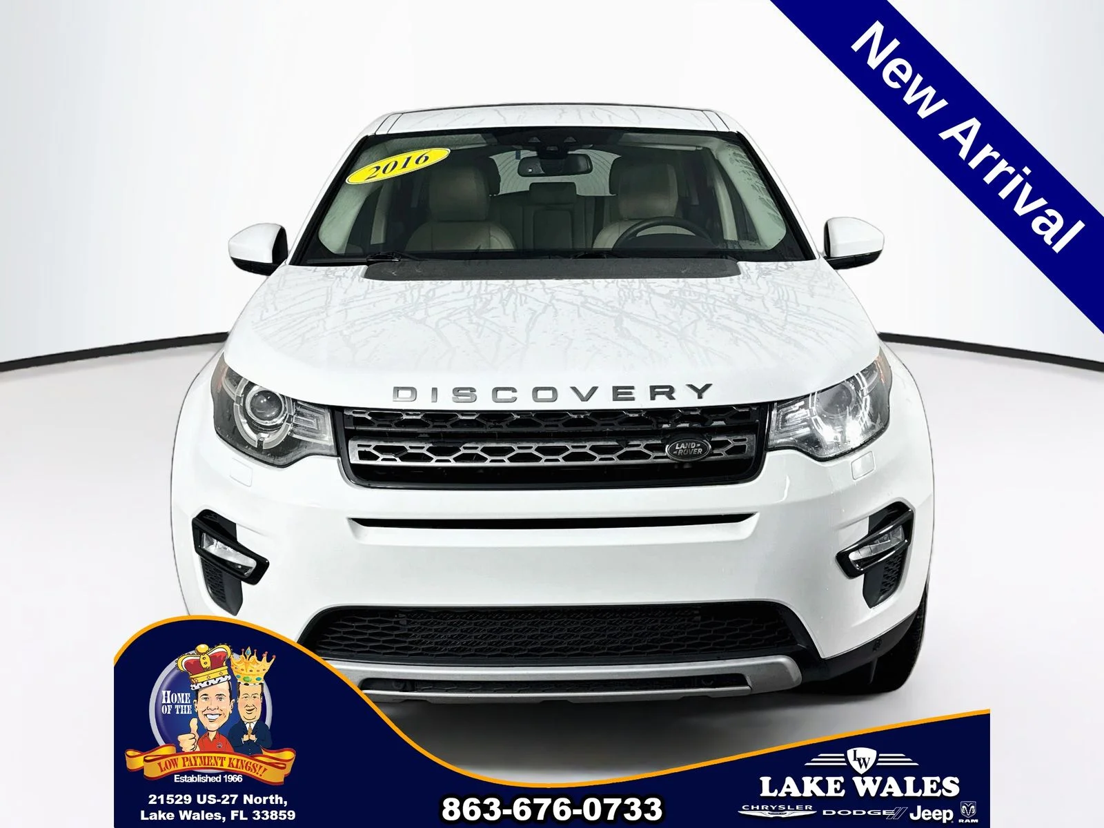 Used 2016 Land Rover Discovery Sport HSE with VIN SALCR2BG2GH591980 for sale in Lake Wales, FL