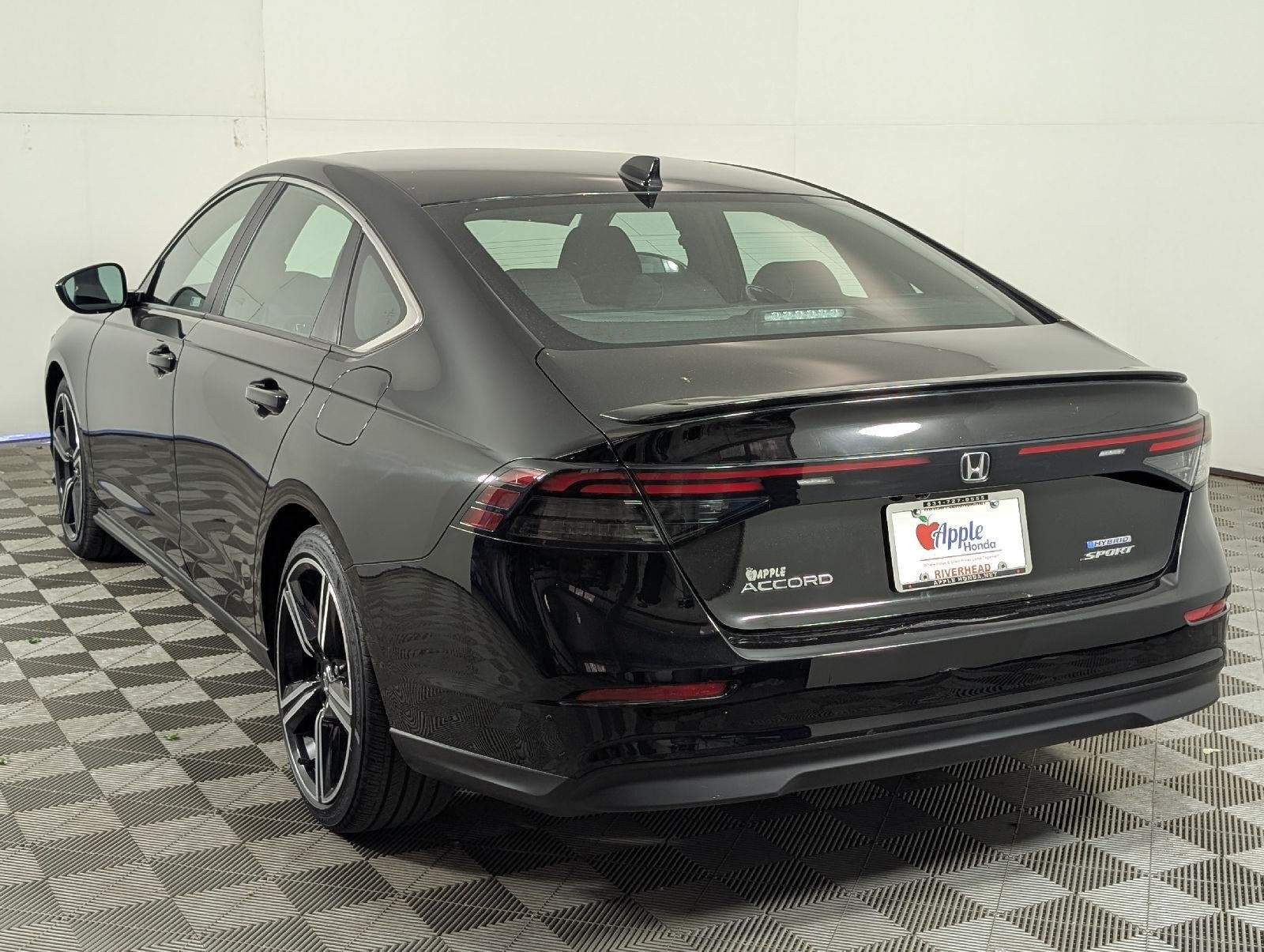 Certified Used 2023 Crystal Black Pearl Honda HYBRID SPORT image 4