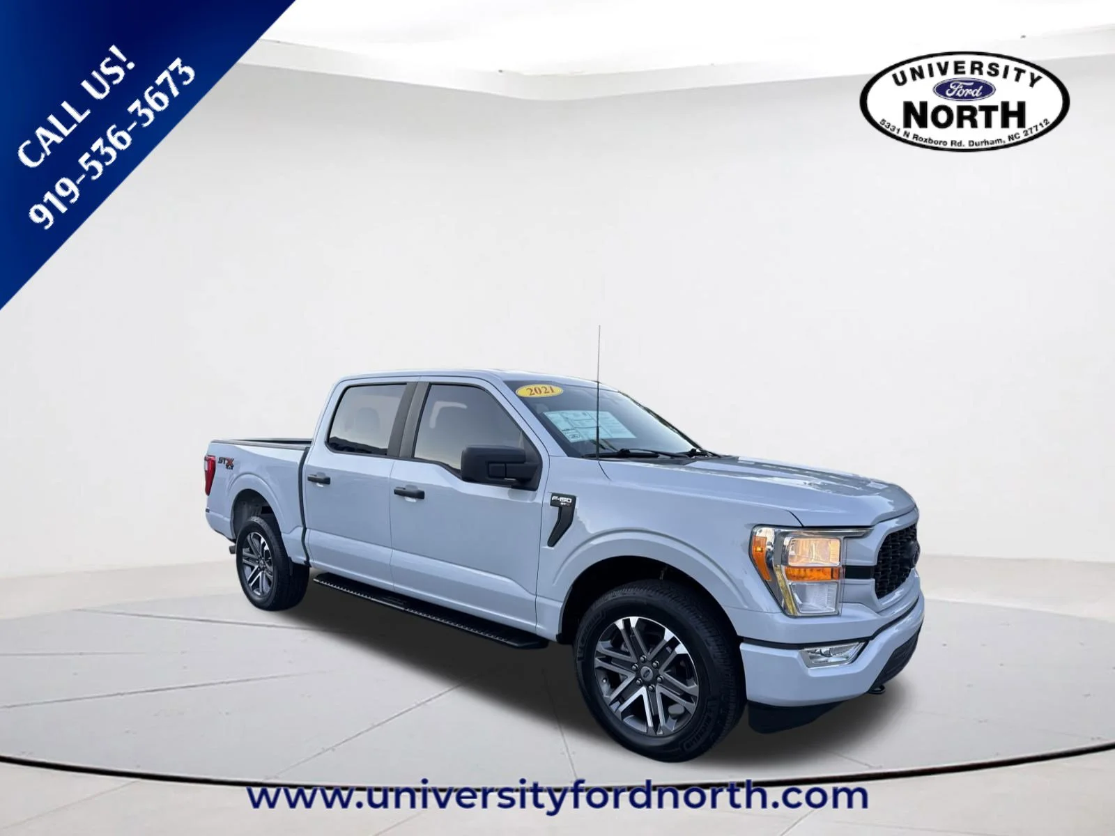 Used 2021 Space White Metallic Ford XL image 1