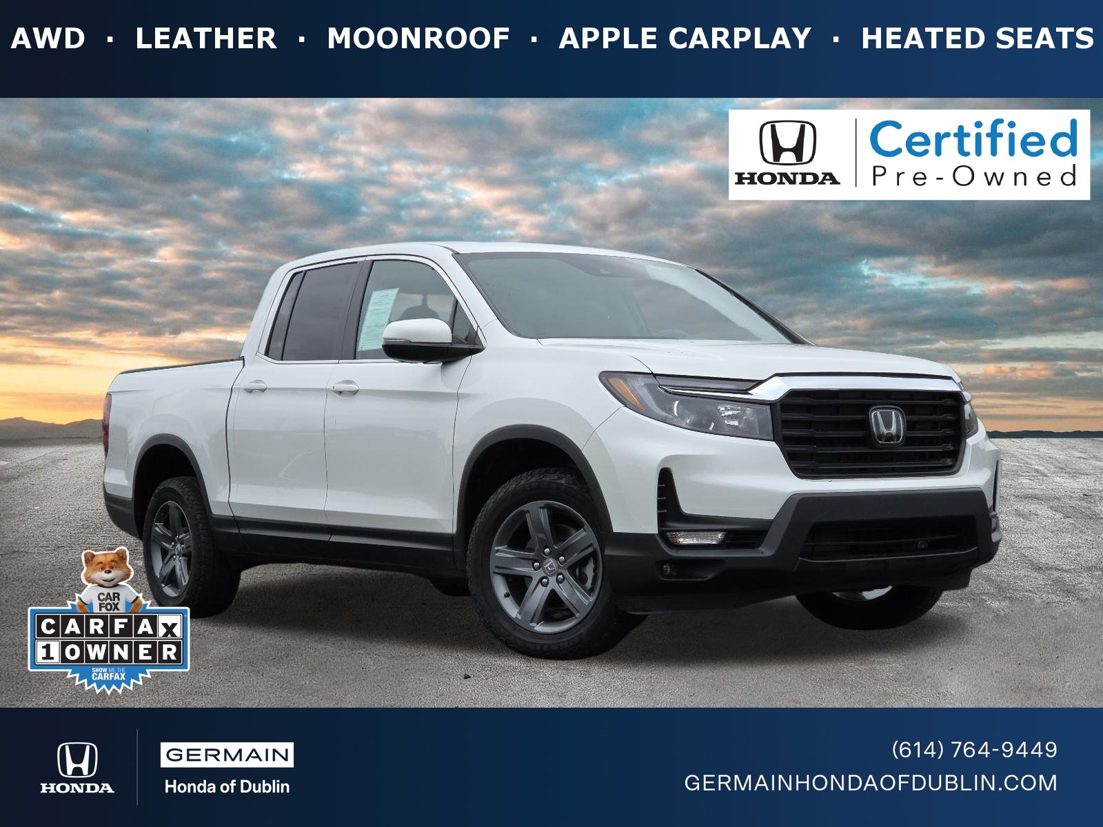 2023 Honda Ridgeline RTL