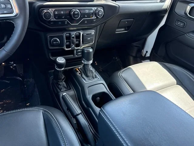 Used 2023 Bright White Clearcoat Jeep Sahara 4xe image 11
