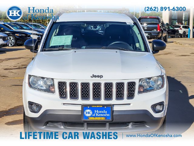 Used 2016 Jeep Compass Sport SE with VIN 1C4NJDBB1GD587157 for sale in Bristol, WI