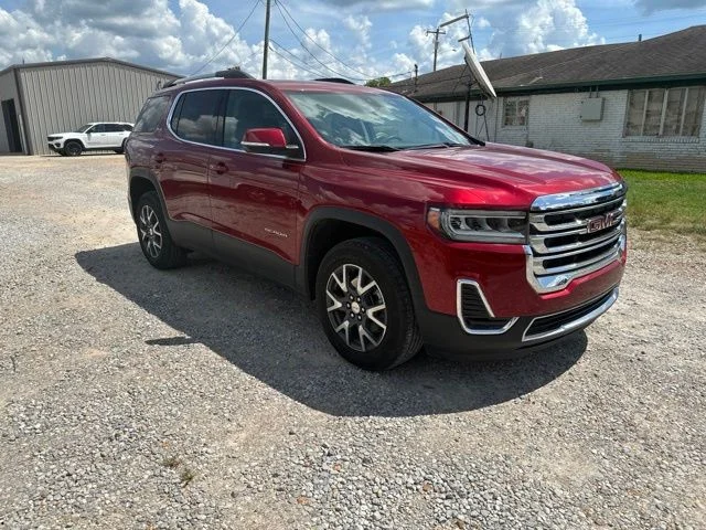Used 2023 Volcanic Red GMC SLE image 1