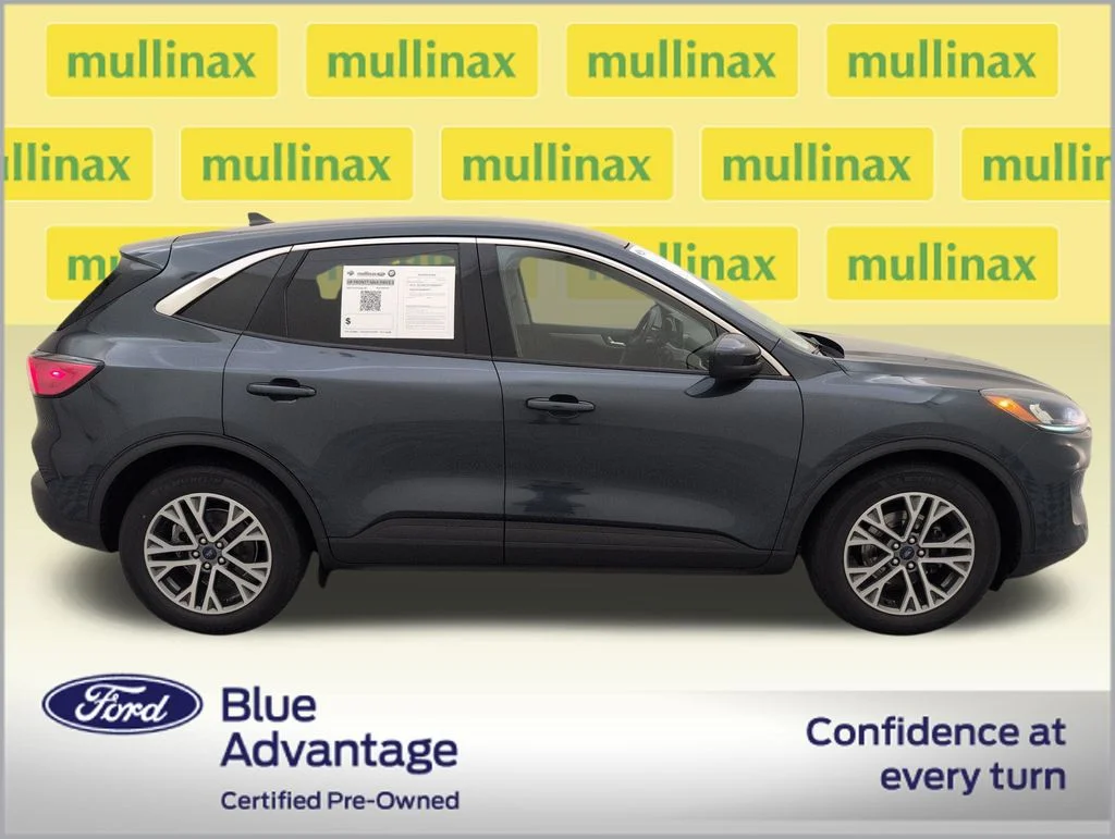 Certified Used 2022 Blue Ford SEL image 2