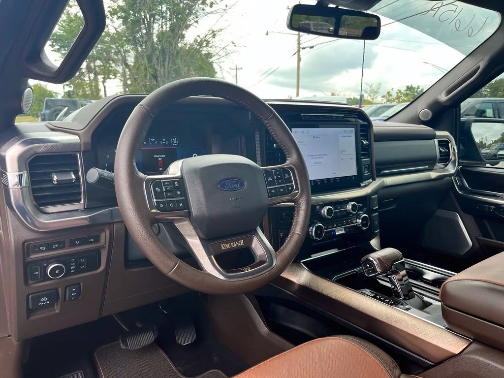 Used 2024 Blue Ford King Ranch image 7