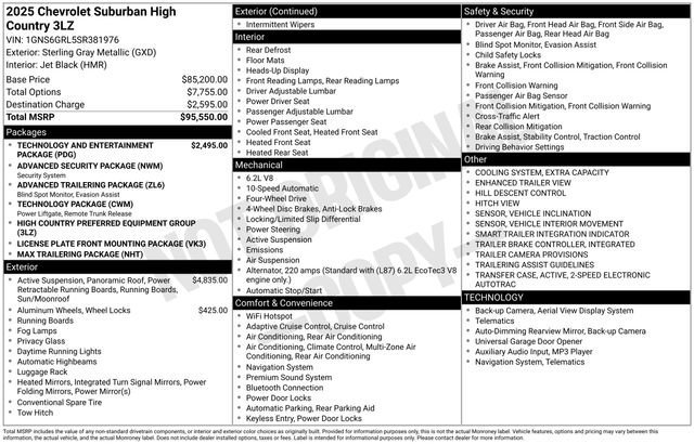2025 Chevrolet Suburban High Country - Photo 26